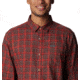 Columbia Vapor Ridge III Long Sleeve Shirt - Mens, Warp Red Plaid Gradient, Extra Large, 1552071849WrpRdPldGdtXL