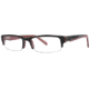 Columbia Vasquez Eyeglass Frames - Frame Black/Red, Size 54/18mm CBVASQUEZ03