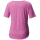 Columbia Wander More Short Sleeve Tee - Womens, Bright Lavender Heather, S, 1789661547S