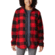 Columbia West Bend Full Zip Fleece Jacket - Womens, Red Lily Check Print, Large, 1939901658RdLyChckPrtL