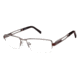 Columbia WEST ELK Single Vision Prescription Eyeglasses - Frame PEWTER/BLACK, Size 55/18mm CBWESTELK01