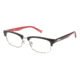 Columbia WILLAMETTE Bifocal Prescription Eyeglasses - Frame Black/Thunderbird Red, Size 54/19mm CBWILLAMETTE01