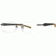Columbia Wrangell Single Vision Prescription Eyeglasses - Frame Brown/Yellow, Size 52/18mm CBWRANGELL01