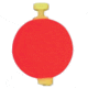 Comal Floats Comal Foam Float Weighed Snap On 1.5 inch, Red WSS150R