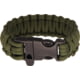 Combat Ready Survival Bracelet, OD Green, 8in, SS OD GREEN / CBR360
