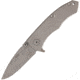 Combative Edge G1 Framelock Titanium Folding Knife,4in,CPM-S35VN Steel,Drop Point,Gray,Titanium Handle CBE00430