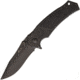 Combative Edge M1X Linerlock A/O Blackout Folding Knife,3.25in,Standard Edge,Drop Point,Black Aluminum Handle CBE00646