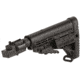 Command Arms Accessories Caa - Ak47 6 Pos Polymer Stock Tube/stamped Receivers, Black - AKTSPCBS