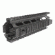 Command Arms Accessories Picatinny Quad Rail Fits AR15/M16 Aluminum Black Oxide Finish XM4S