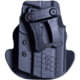 Comp-Tac QD Kydex IWB/OWB Belt Holster, Glock 9/40/357/ MandP 9/40/357/ Walther PPQ/M2, Ambidextrous Hand, Black, C57950001NBKN