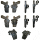 Comp-Tac International OWB Holster, Canik TP9SF Elite, Right, Black, C241CA017RBKN