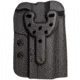 Comp-Tac QB OWB Kydex Holster- Modular Fit, Q3 - Size 3 - Glock 43, Spring XDS, M&amp;P Shield, Walther PPS, CCP, Black, C57300000NQ3N