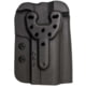 Comp-Tac QB OWB Kydex Holster- Modular Fit, Q3 - Size 3 - Glock 43, Spring XDS, M&amp;P Shield, Walther PPS, CCP, Black, C57300000NQ3N