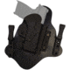 Comp-Tac Spartan IWB Hybrid Holster- Single Layer Backing, Right Hand, Walther - PDP 4 in Slide, Black, C231WA326RBSN