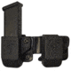 Comp-Tac Twin Magazine Pouch W/ Belt Clip, Black - C62304000RBKN