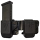 Comp-Tac Twin Belt Clip Mag OWB Kydex, Size 4 - Glock 9/40 Double Stack, .45 GAP, Right Hand, Black, C62304000RBKN