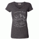 Compas Life Forever Wild V-Neck - Womens, Navy Heather, Small, CFA17SS004-S-CHR