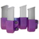 Comp-Tac Beltfeed 4 Mag OWB Kydex, Size 4 - Glock 9/40 Double Stack, .45 GAP, Left Hand, Purple, C66804000LPUN