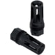 Comstock Armory Full Size Flash Hider, 9mm Luger, 1/2x28, Black Nitride, Black, FHL-12-9-PW