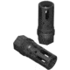Comstock Armory Hybrid Flash Hider, 9mm Luger, 1/2x28, Black, HYB-12-9-PW