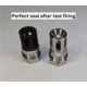 Comstock Armory Compact Flash Hider, 9mm Luger, 5/8x24, Black, FHC-58-9
