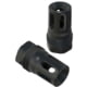 Comstock Armory Compact Flash Hider, 9mm Luger, 5/8x24, Black Nitride, Black, FHC-58-9