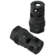 Comstock Armory Facemount Compact Muzzle Brake, 9mm Luger, 5/8x24, Black, MBC-58-9-FM