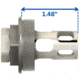 Comstock Armory Comstock Muzzle Brake Full Size 5/8-24 30 Cal