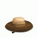 Concealer Bug Hats Garden Hat - White, White CON-GH-W