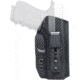 Rounded Athletic Tuckable IWB KYDEX Holster, Glock 19/23/32, Ambidextrous, Carbon Fiber, GLK-192332-CF-AMBI-ATHLTC