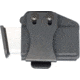 Rounded 9/40 Single Stack, OWB KYDEX Double Magazine Holster, Black, CEX-940-SS-BK-DBLMAG