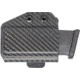 Rounded Horizontal Magazine Holster for 9/40 Double Stack, Ambidextrous, Carbon Fiber Black, CEF000014