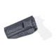 Rounded IWB KYDEX Holster, Beretta 92 Full Size, Left Hand, Black, BTA-92FS-BK-LH-VAR