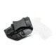 Rounded IWB KYDEX Holster, Bersa Thunder .380 CC, Left Hand, Carbon Fiber, BSA-THNDR380CC-CF-LH-VAR