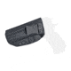 Rounded IWB KYDEX Holster, CZ 75 SP01 Phantom, LH, Carbon Fiber, CZU-75SP01PHNTM-CF-LH-VAR