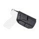 Rounded IWB KYDEX Holster, CZ P-10 C, Right Hand, Carbon Fiber, CZU-P10C-CF-RH-VAR