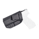 Rounded IWB KYDEX Holster, CZ P-10 F, Left Hand, Black, CZU-P10FS-BK-LH-VAR