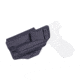 Rounded IWB KYDEX Holster, Glock 17 19 19X 22 23 31 32 34 35 45 Gen 1-5 with TLR-1, Left Hand, Black, GLK-1917TLR1-BK-LH-VAR