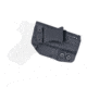 Rounded IWB KYDEX Holster, Glock 42, Right Hand, Black, GLK-G42-BK-RH-VAR