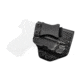 Rounded IWB KYDEX Holster, Glock 43/43X w/ TLR-6, Right Hand, Carbon Fiber, GLK-G43TLR6-CF-RH-VAR