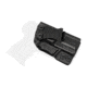 Rounded IWB KYDEX Holster, Heckler &amp; Koch P2000SK, Right Hand, Black, HKH-P2000SK-BK-RH-VAR
