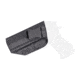 Rounded IWB KYDEX Holster, IWI Jericho 941 FS9 Mid, Steel Frame, LH, Black, JRO-941STEELMID-BK-LH-VAR