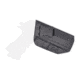 Rounded IWB KYDEX Holster, IWI Jericho 941 PSL9 Mid, Polymer Frame, RH, Black, JRO-941POLYMID-BK-RH-VAR