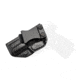Rounded IWB KYDEX Holster, Kahr CW9, Left Hand, Carbon Fiber, KHR-CW9-CF-LH-VAR
