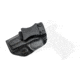 Rounded IWB KYDEX Holster, Kahr K9, Left Hand, Black, KHR-K9-BK-LH-VAR