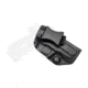 Rounded IWB KYDEX Holster, Kahr K9, Right Hand, Black, KHR-K9-BK-RH-VAR