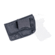 Rounded IWB KYDEX Holster, Kahr PM9, Left Hand, Black, KHR-PM9CM9-BK-LH-VAR