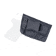 Rounded IWB KYDEX Holster, Kahr PM9, Right Hand, Black, KHR-PM9CM9-BK-RH-VAR