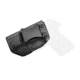 Rounded IWB KYDEX Holster, Kel-Tec PF-9, Left Hand, Black, KTC-PF9-BK-LH-VAR