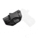 Rounded IWB KYDEX Holster, Kimber Micro 9, Left Hand, Black, KBR-MICRO9-BK-LH-VAR